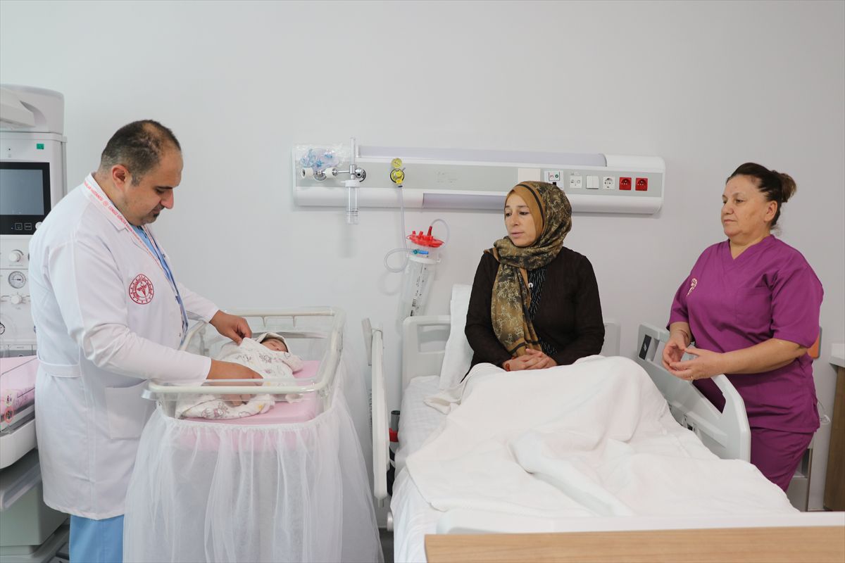 Gaziantep'te 1193 Anne Adayı Normal Doğum Yaptı
