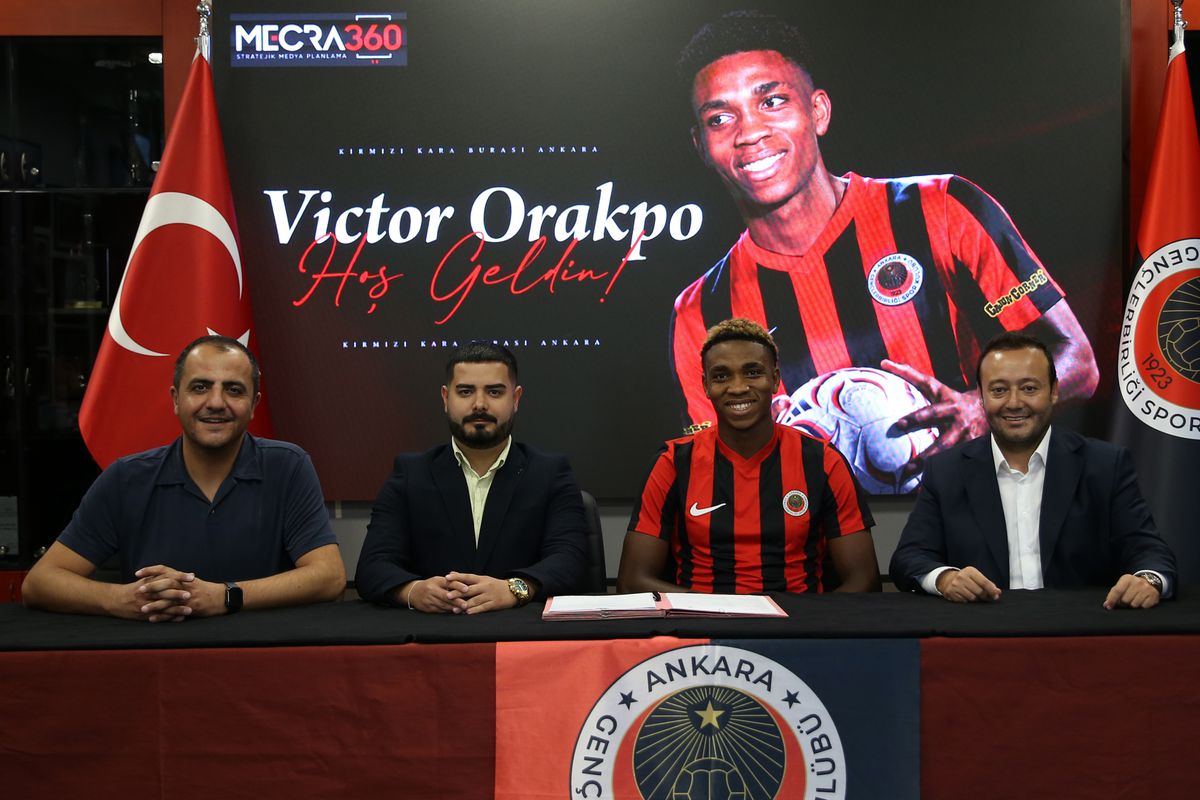 Gençlerbirliği, Victor Orakpo'yu Kiraladı