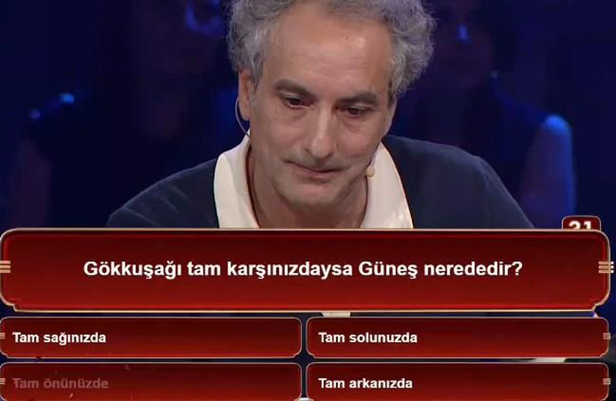 Gökkuşağı tam karşınızdaysa Güneş nerededir?
