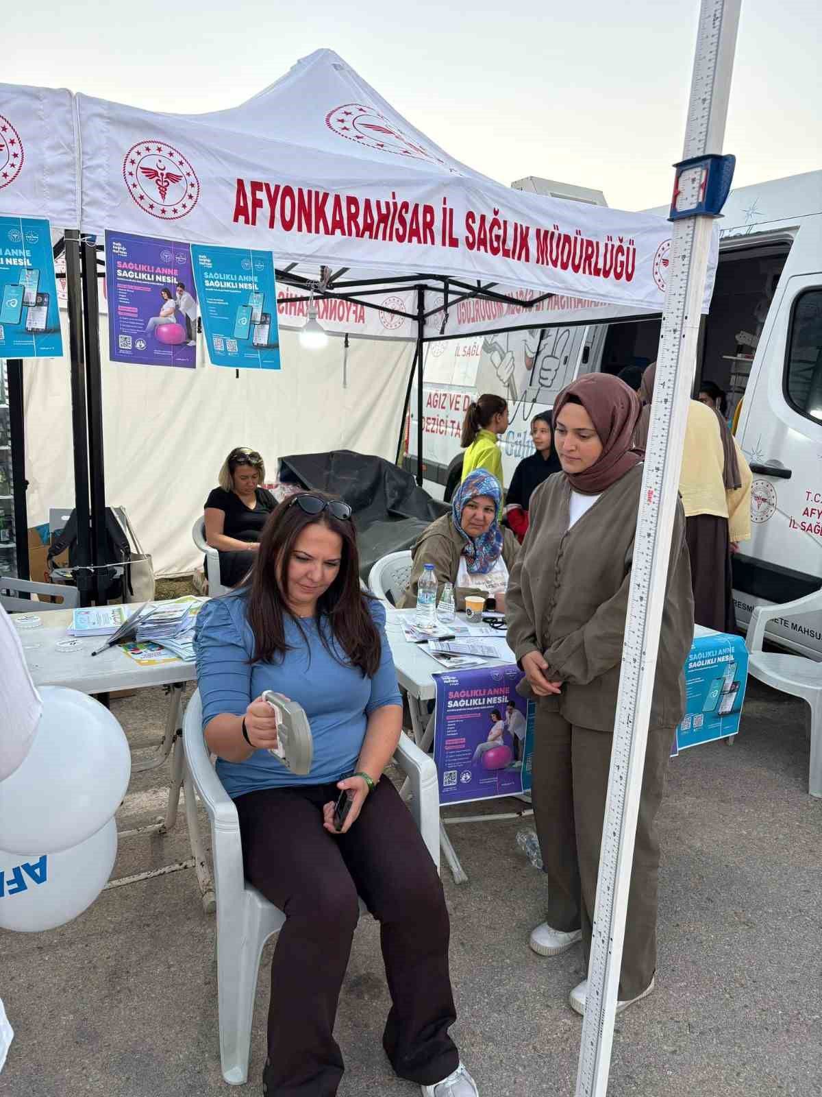 Afyonkarahisar'da Halk Sağlığı Haftası: 'Sağlıklı Anne, Sağlıklı Nesil' Etkinliği