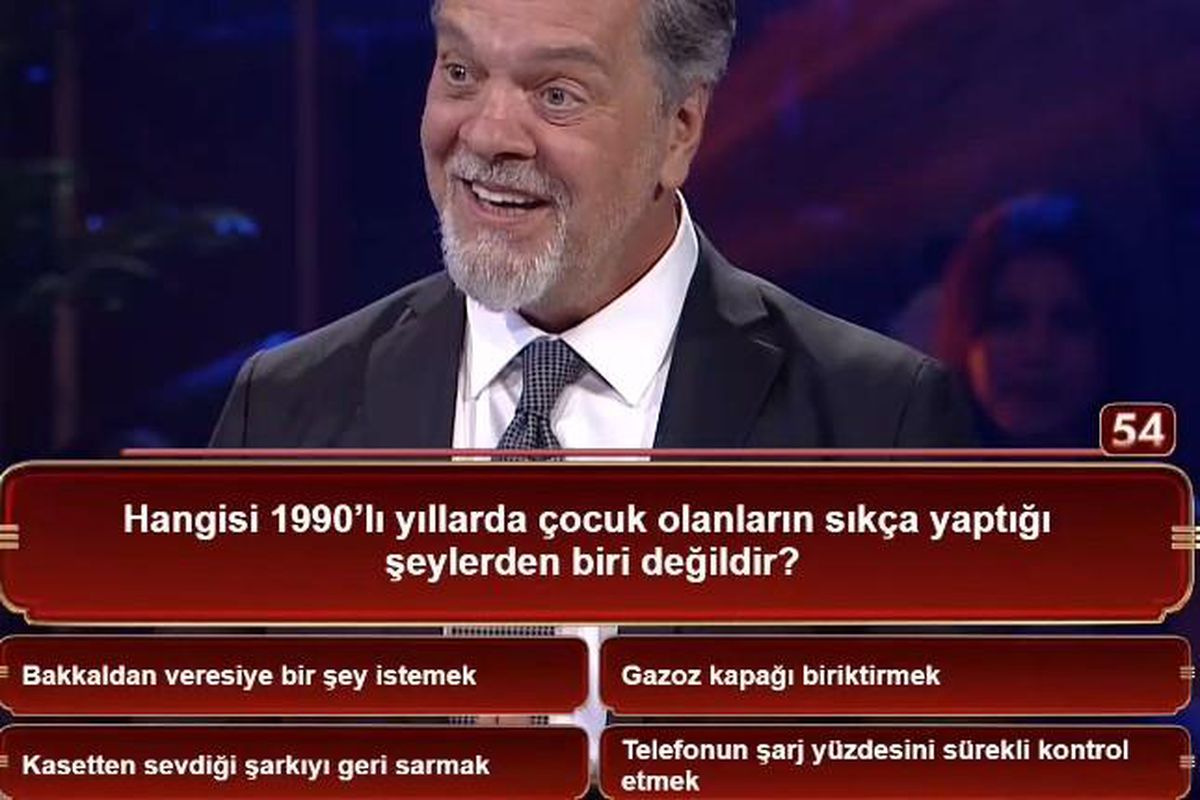 Hangisi 1990'lı yıllarda çocuk olanların sıkça yaptığı şeylerden biri değildir?