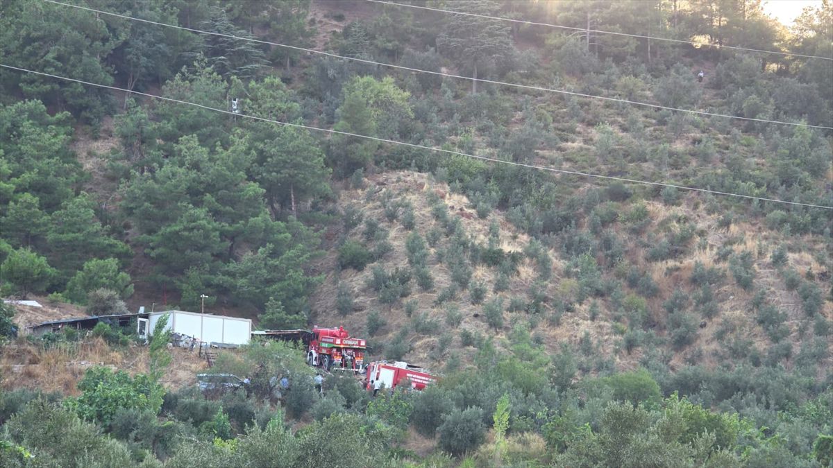 Hatay Hassa'da orman yangını kontrol altına alındı