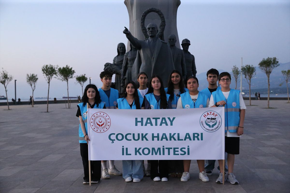 İskenderun'da Çocuklardan 'İlaçsız Tarım' Videosu