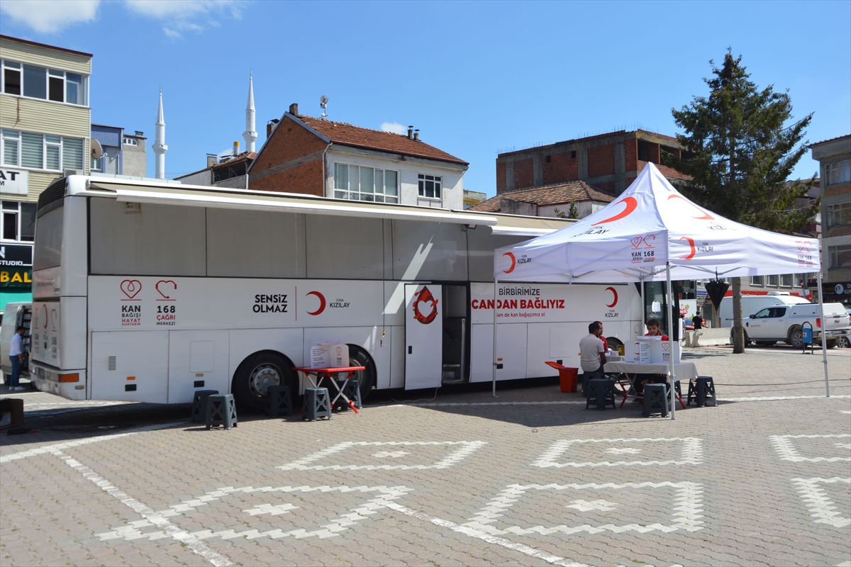 Havza'da Kızılay 2 Günde 116 Ünite Kan Topladı