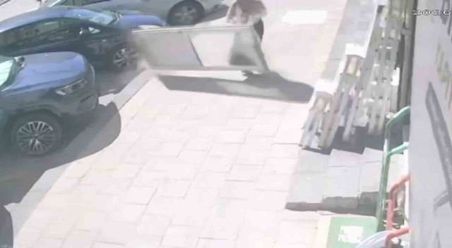 صور من كاميرات المراقبة للحادث في كارامان