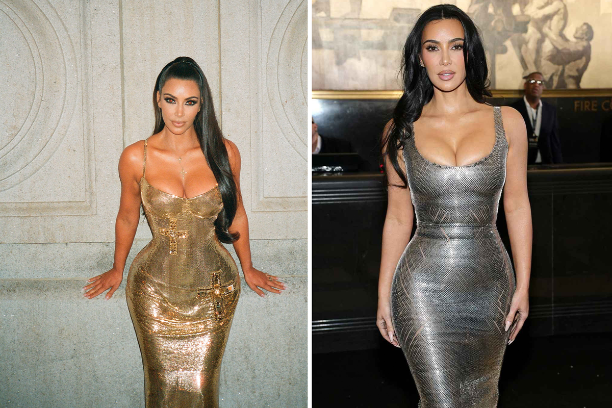 Kim Kardashian'ı dehşete düşüren görüntü! Kendini tanıyamadı