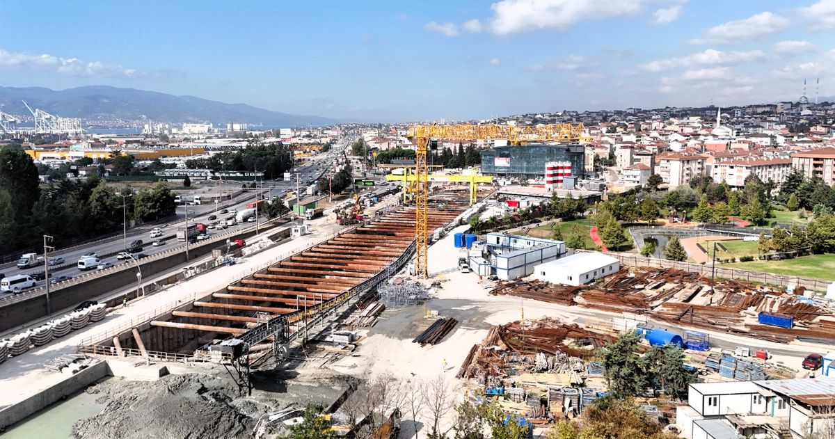 Körfezray Metro Projesi'nde yüzde 27,64 fiziki ilerleme: 8 bin 278,5 metre tünel kazıldı