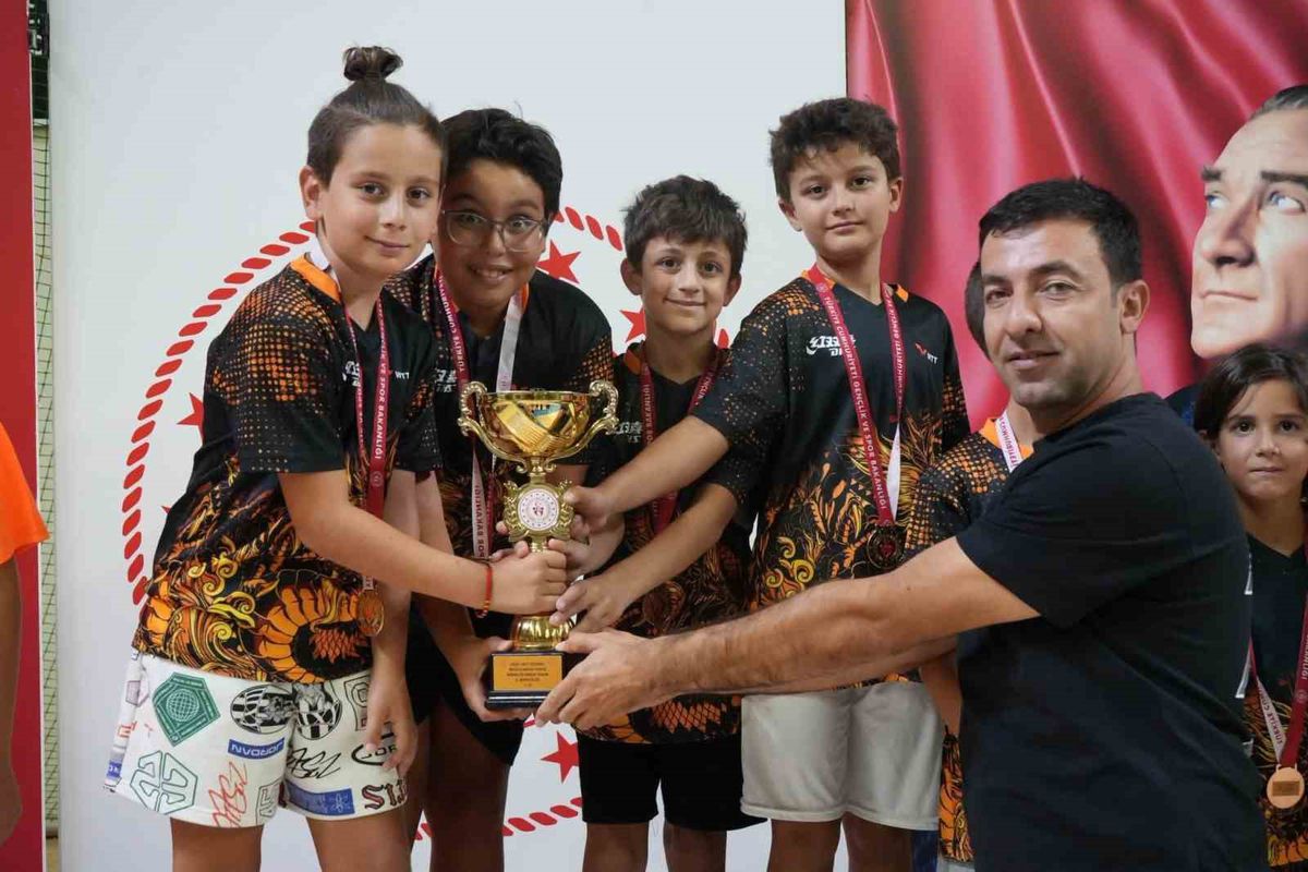 Muğla’da Masa Tenisi Minikler İl Birinciliği Tamamlandı