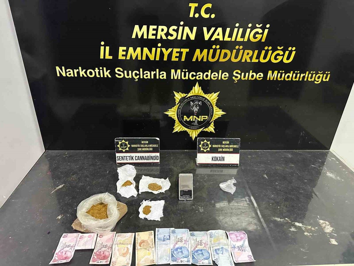 Mersin'de torbacılara operasyon: 3 tutuklama