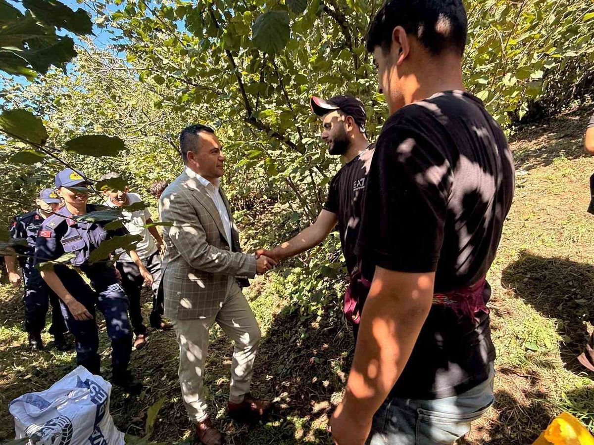 Kaymakam Uzan, mevsimlik tarım işçileriyle bir araya geldi