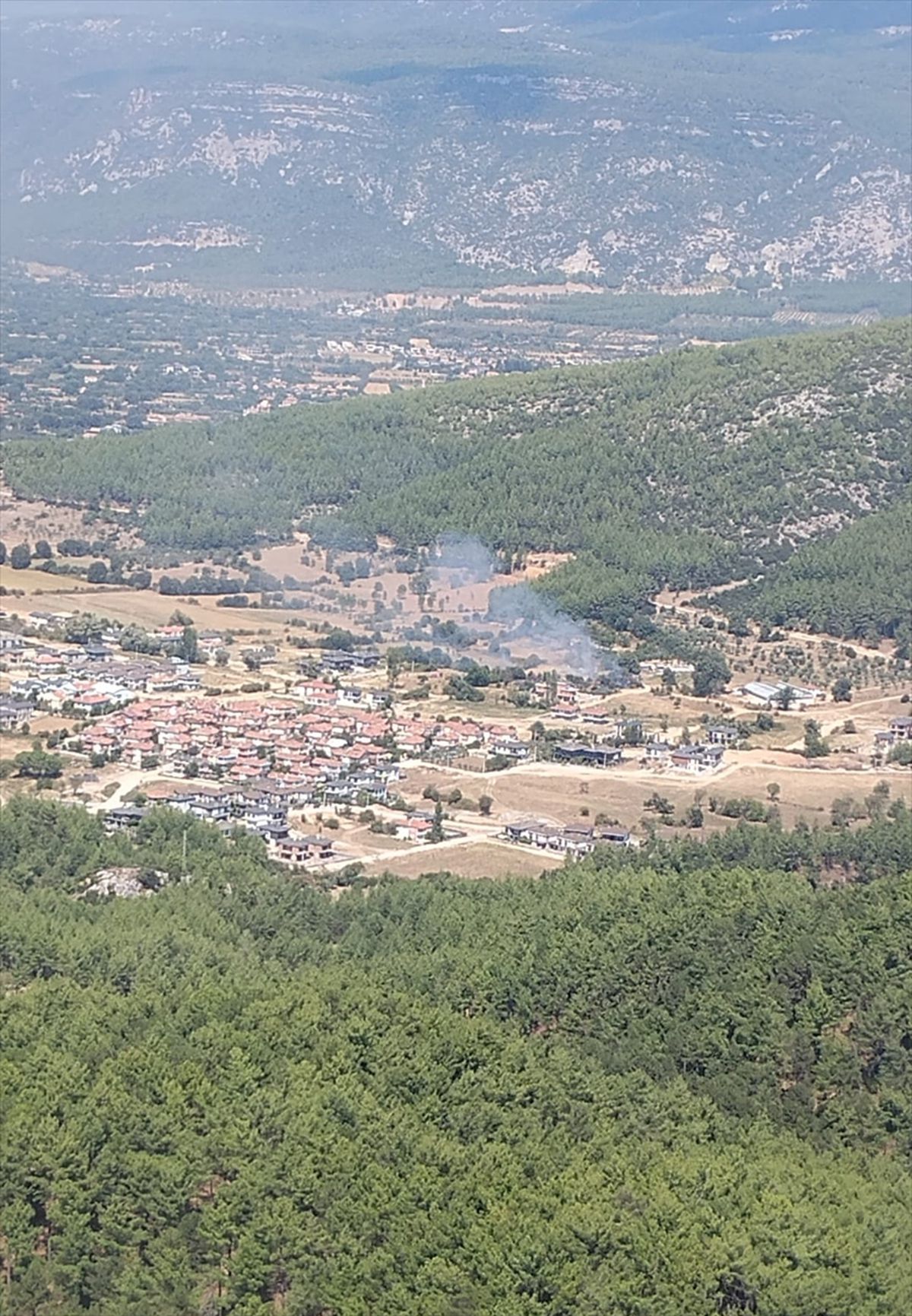 Muğla'da orman yangını söndürüldü