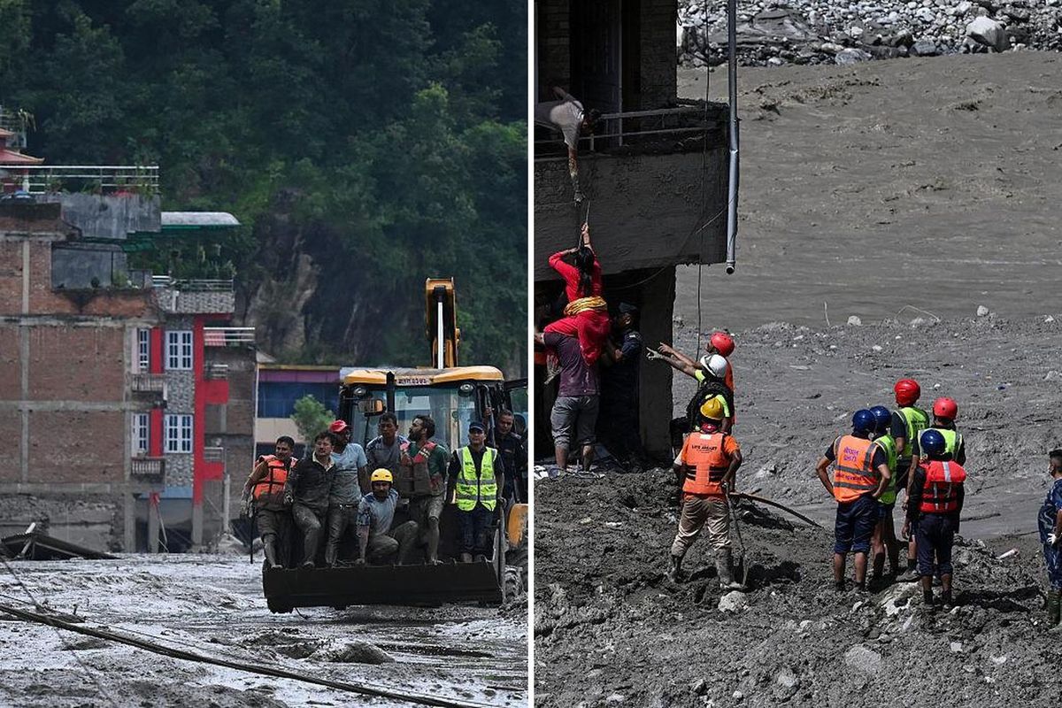 Nepal'de sel felaketi: 1252 ölü, 4216 kayıp