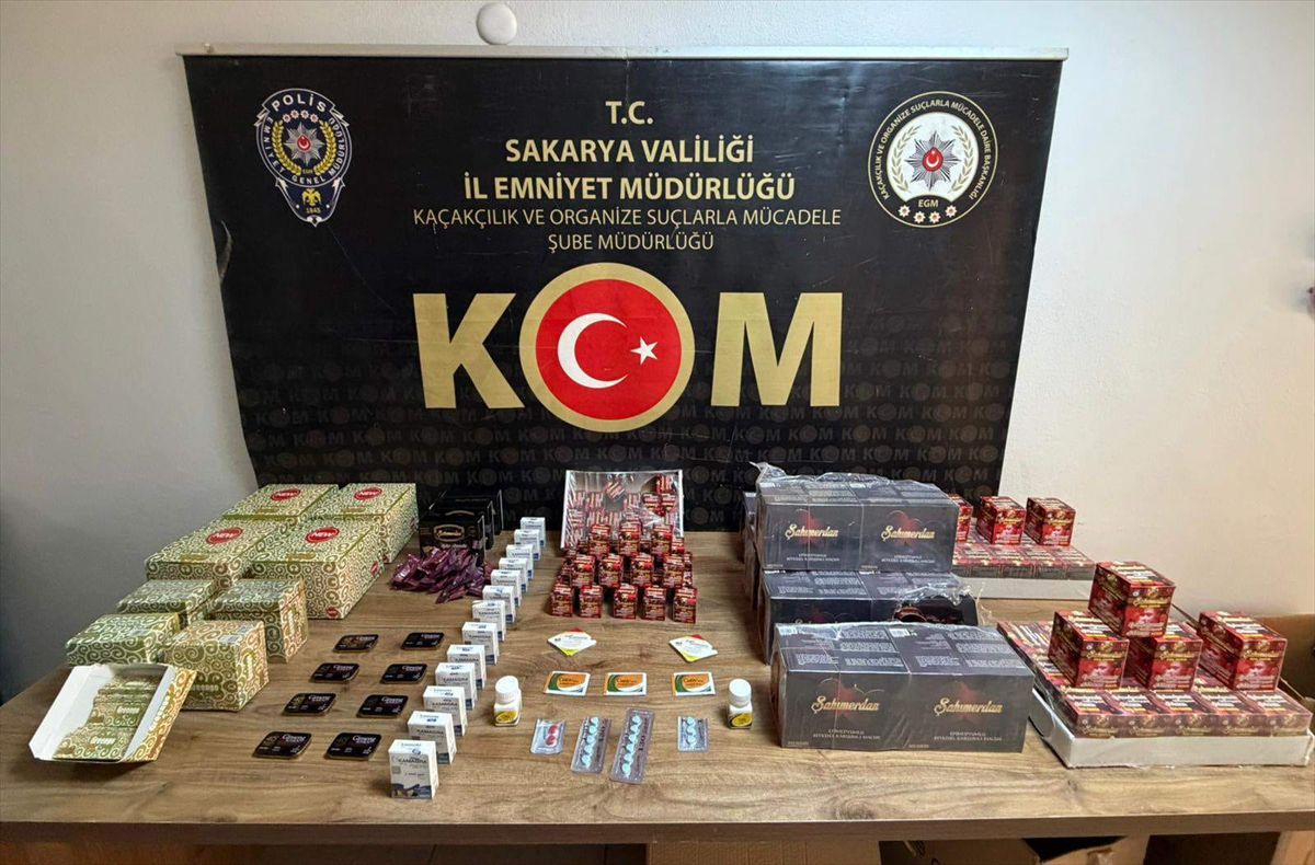 Sakarya'da kaçakçılık operasyonu: 2 gözaltı