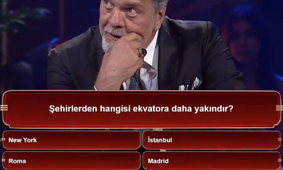 Şehirlerden hangisi ekvatora daha yakındır (New York, Roma, İstanbul, Madrid)?
