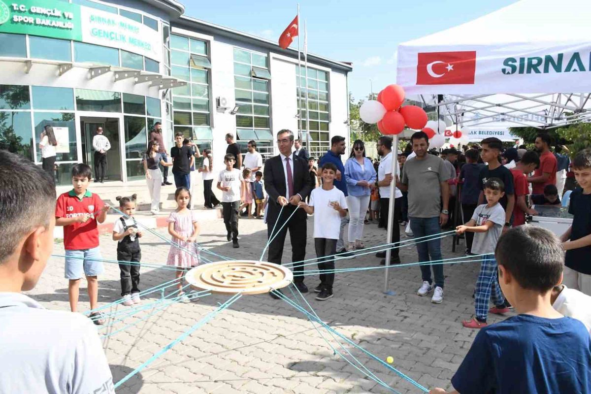 Şırnak'ta Gençlik Merkezleri Dönem Sonu Kapanış Programıyla Renkli Görüntülere Sahne Oldu