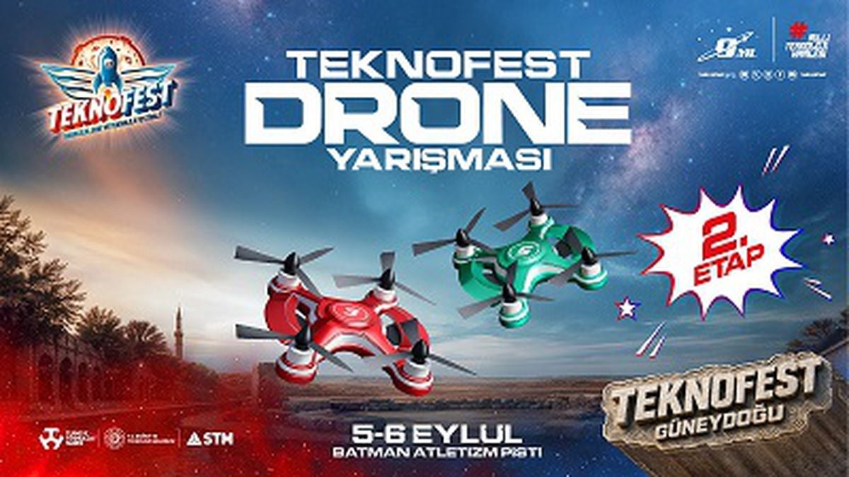 TEKNOFEST Drone Şampiyonası Batman'da: 24 Pilot Gökyüzünde Şampiyonluk İçin Yarışacak