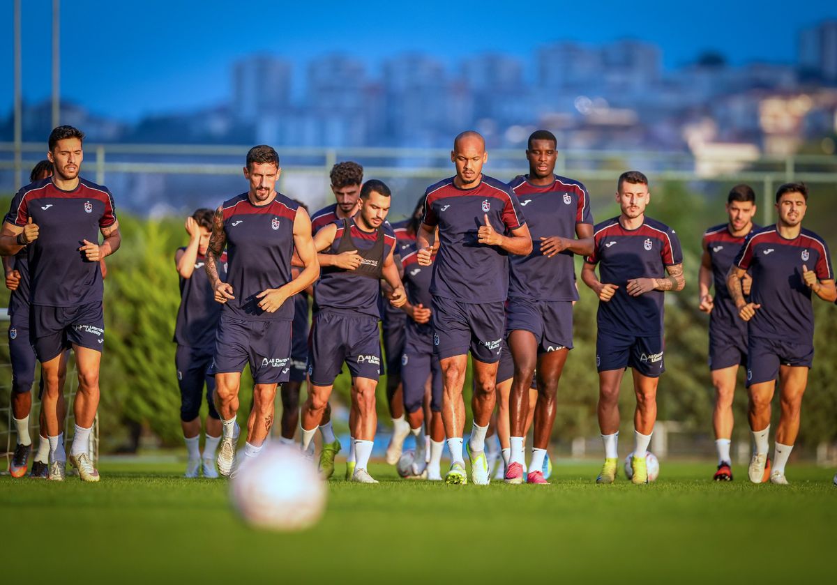 Trabzonspor'da Franculino Dju ilk antrenmana çıktı
