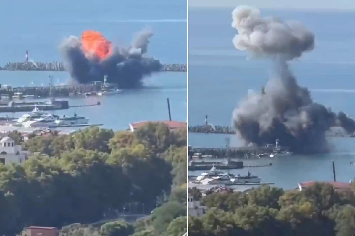 Turizm kentine bomba yağdı! Bölgeden gelen görüntüler korkunç