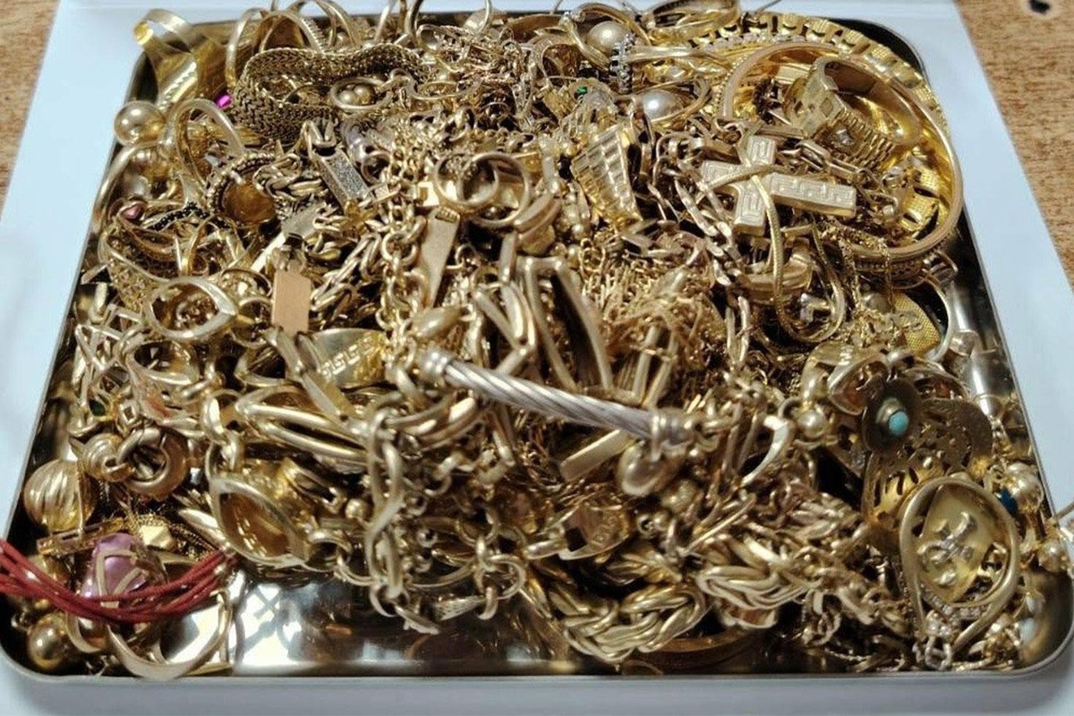 Hamzabeyli'de 708 gram kaçak altın ele geçirildi