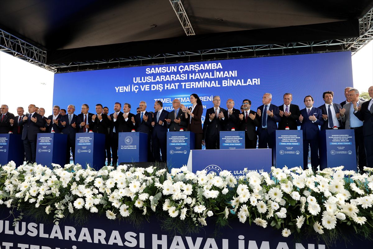 Samsun'a 3 müjde: Havalimanı kapasitesi 3 milyona çıkıyor