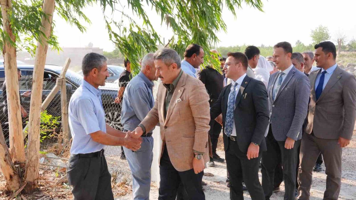 AK Parti Şırnak Milletvekili Tatar'dan İdil Köylerine Ziyaret