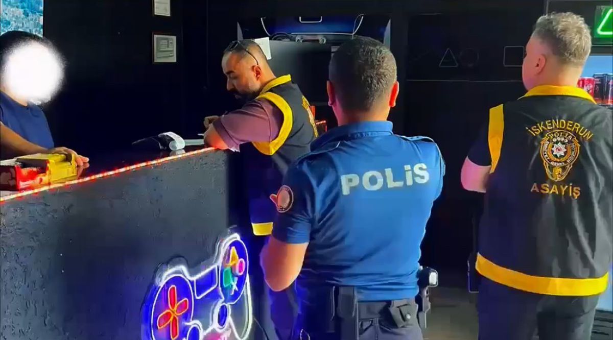 Antakya'da İnternet Kafe ve Oyun Salonlarına Kapsamlı Denetim