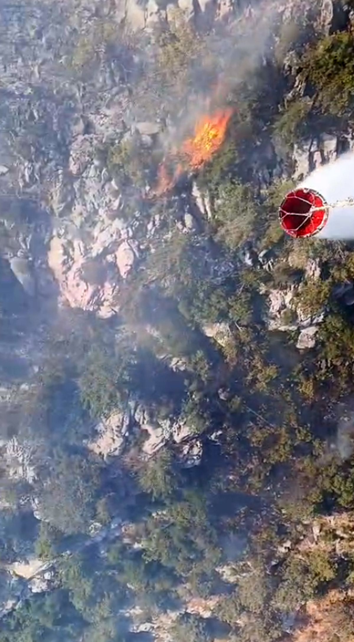 Antalya Akseki'de Orman Yangını