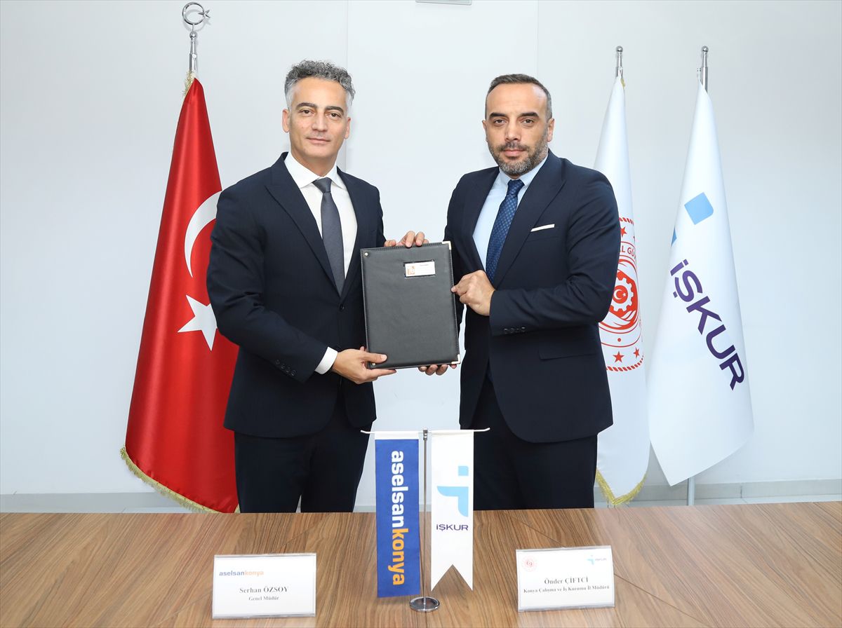 ASELSAN Konya ve İŞKUR'dan gençlere mesleki eğitim iş birliği