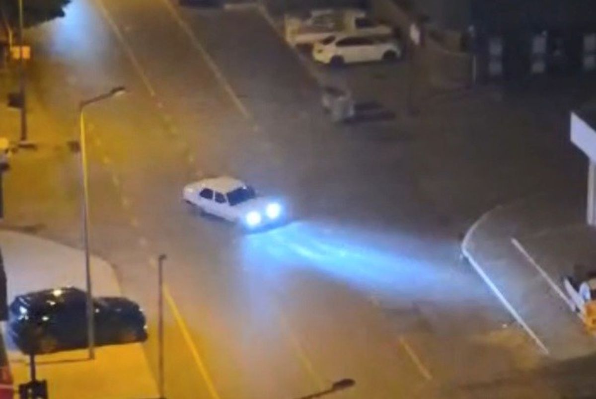 Drift Atan Sürücüye 555 Bin TL Ceza