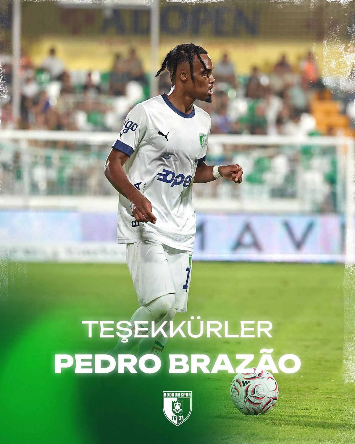 Bodrum FK'nın Portekizli Yıldızı Brazao, Maccabi Haifa'ya Transfer Oldu