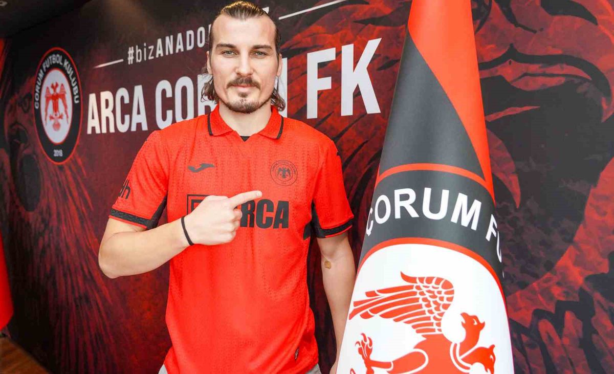 Çorum FK, Çağlar Söyüncü ile 2 Yıllık Sözleşme İmzaladı