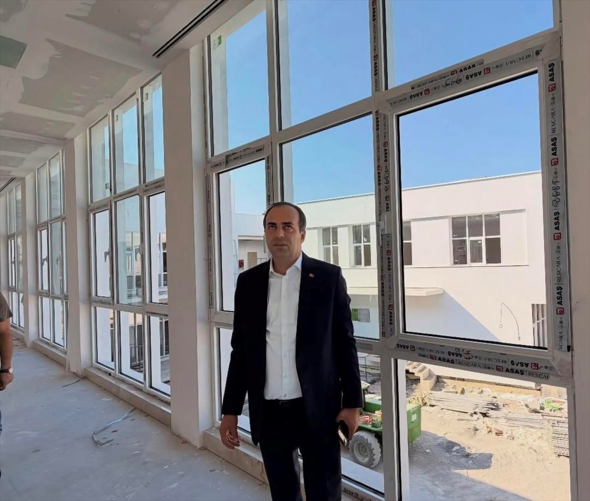 Datça'da Okul İnşaatı Denetlendi