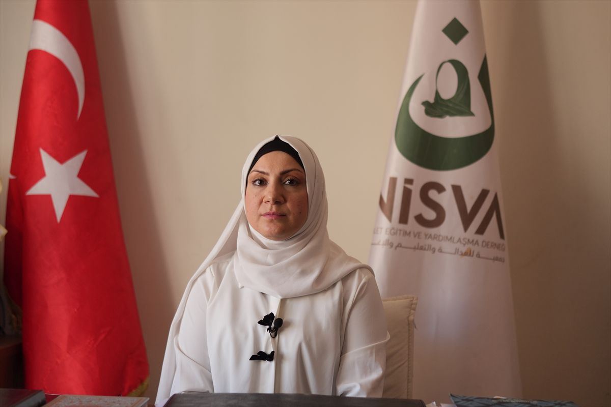 Esed zulmünü anlatan kadın lider: Haklarımızı istiyoruz