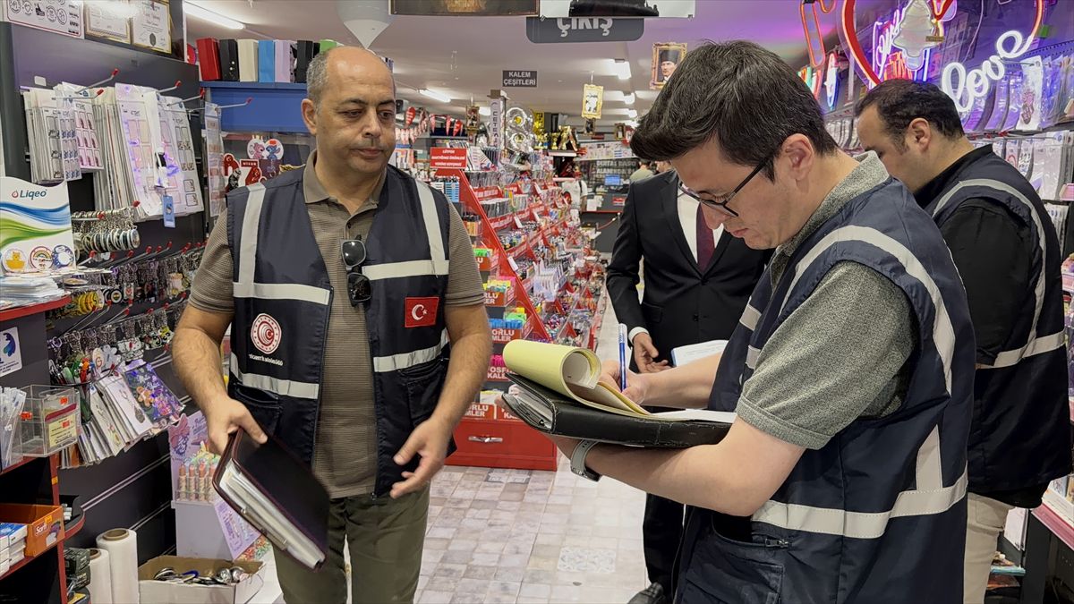 Eskişehir'de Kırtasiye Denetimleri Sürüyor