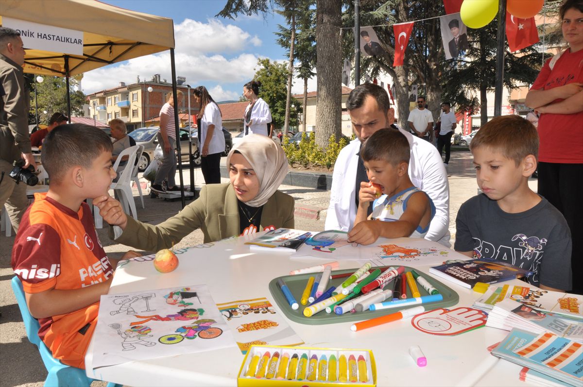 Gümüşhacıköy'de Halk Sağlığı Haftası etkinliği düzenlendi