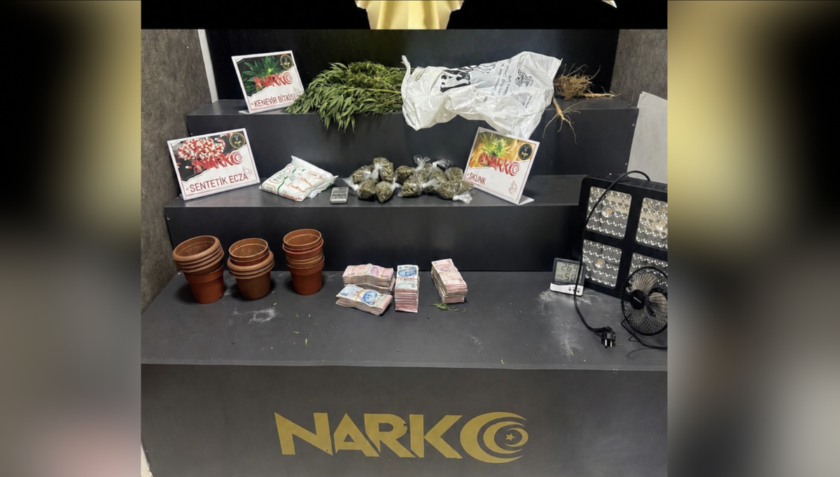 Konak'ta uyuşturucu operasyonu: 322 gram skunk ele geçirildi, firari hükümlü tutuklandı