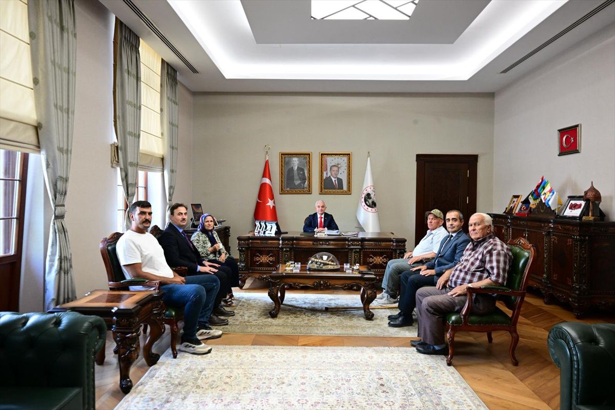 Vali Turan'dan Kıbrıs gazilerine anlamlı kabul