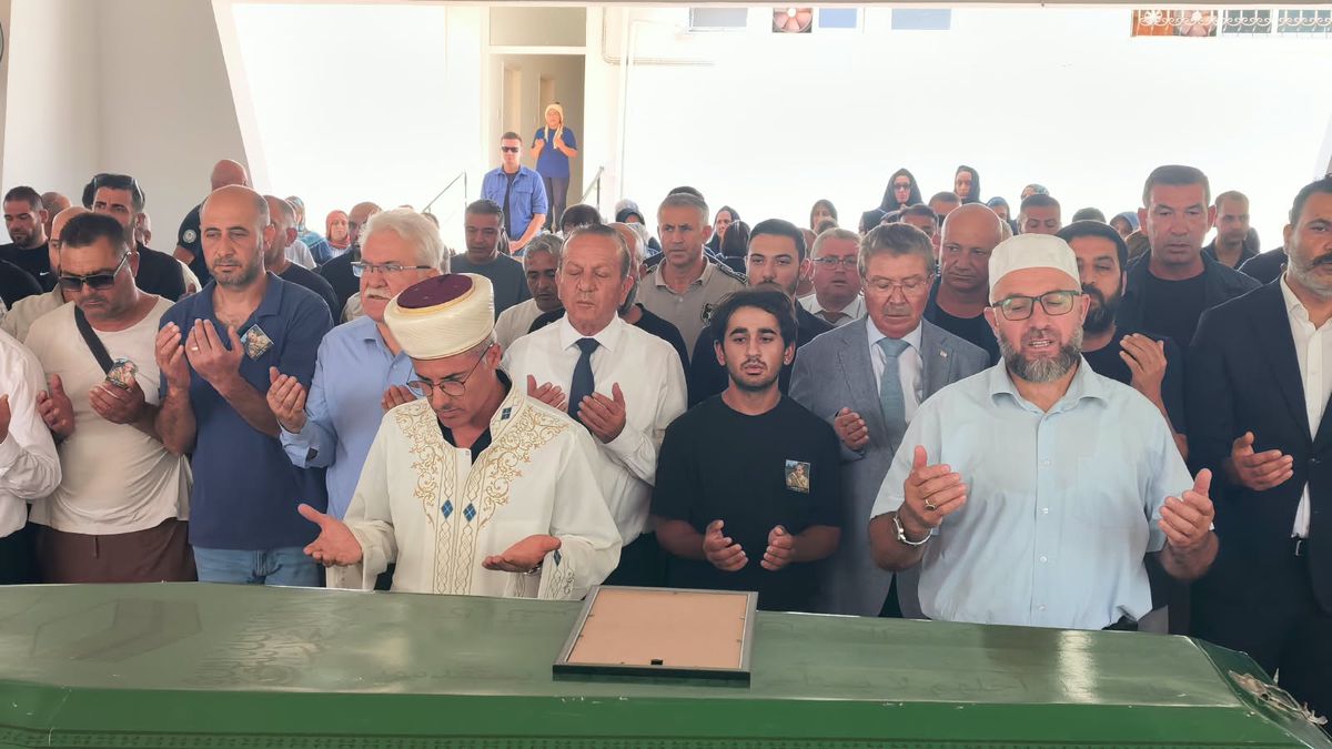Girne'deki Gemi Kazasında Hayatını Kaybeden İsmail Kurt Son Yolculuğuna Uğurlandı