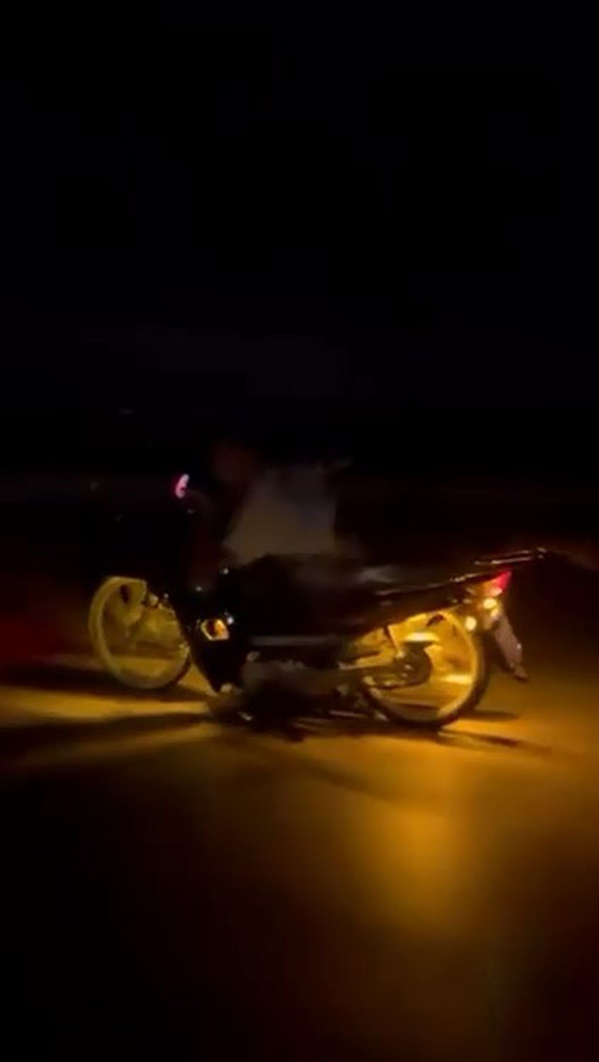 Bursa'da Motosiklet Sürücüsünden Korku Dolu Yolculuk