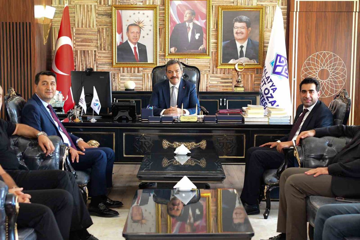 MTSO Başkan Adayı Boyraz'dan Rektör Bentli'ye Ziyaret