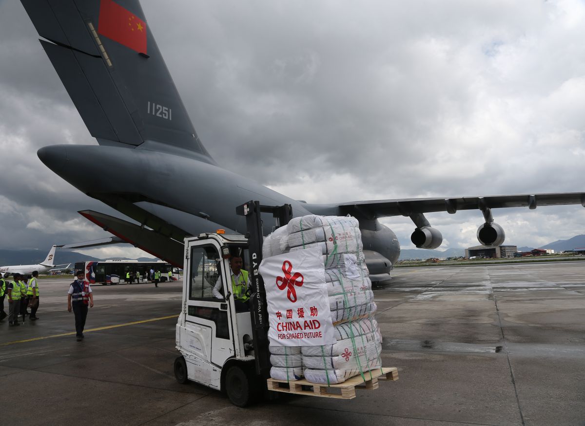 Nepal'den Çin'e kriz yardımları için teşekkür