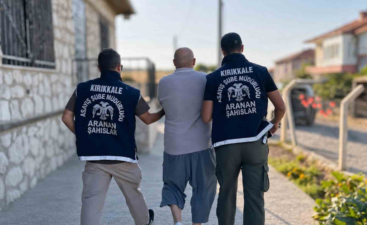 Kırıkkale'de 16 Yıl Ceza ile Aranan Firari Yakalandı