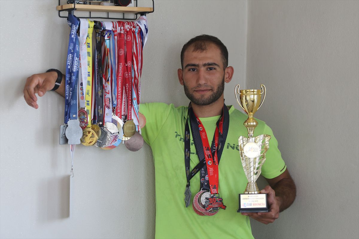 İnşaat İşçisi Milli Atlet İbrahim Baran'ın Hedefi Dünya Şampiyonluğu