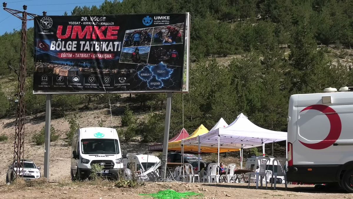 Yozgat'ta UMKE Eğitim ve Tatbikat Kampı Tamamlandı
