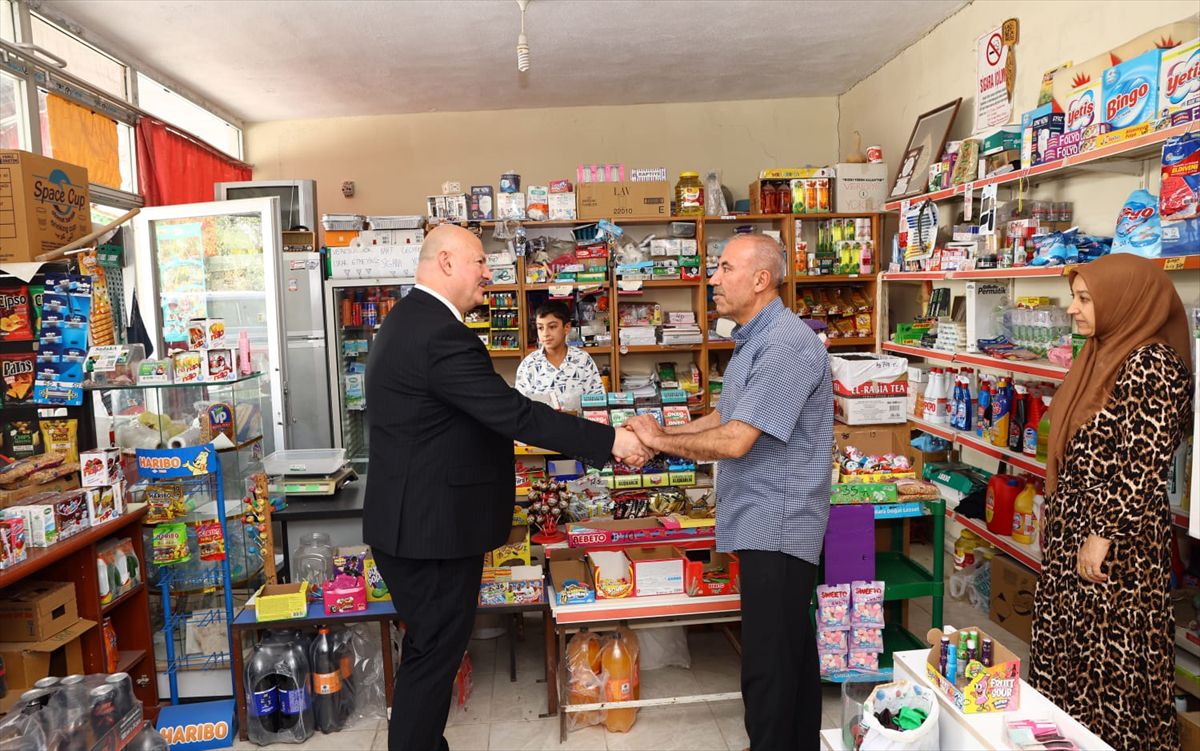 Adıyaman Valisi Esnafla Buluştu