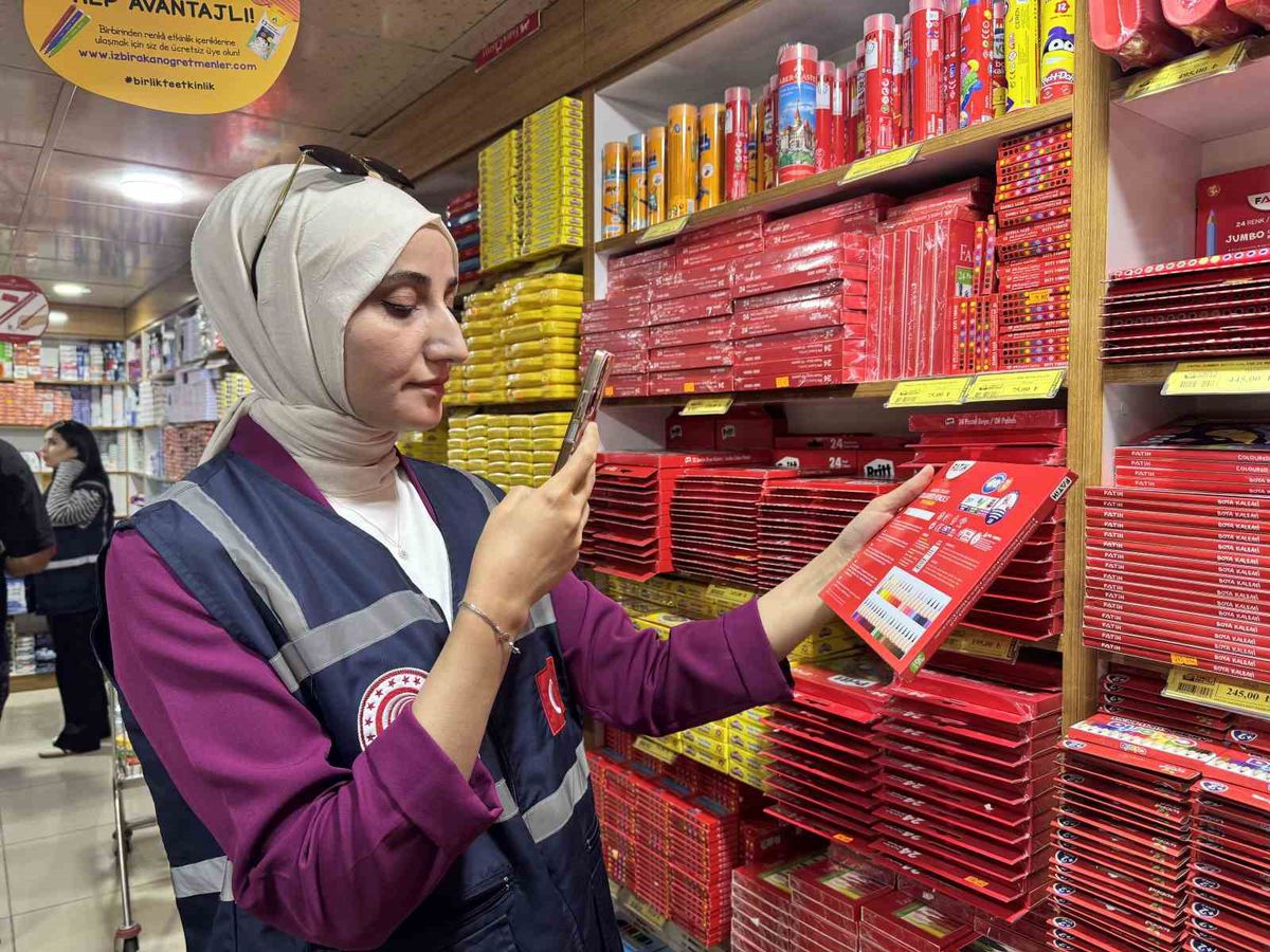 Van'da Kırtasiye Denetimleri Sürüyor