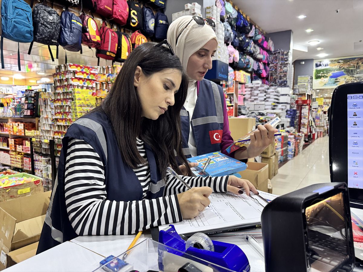 Van'da kırtasiye denetimleri artarak sürüyor