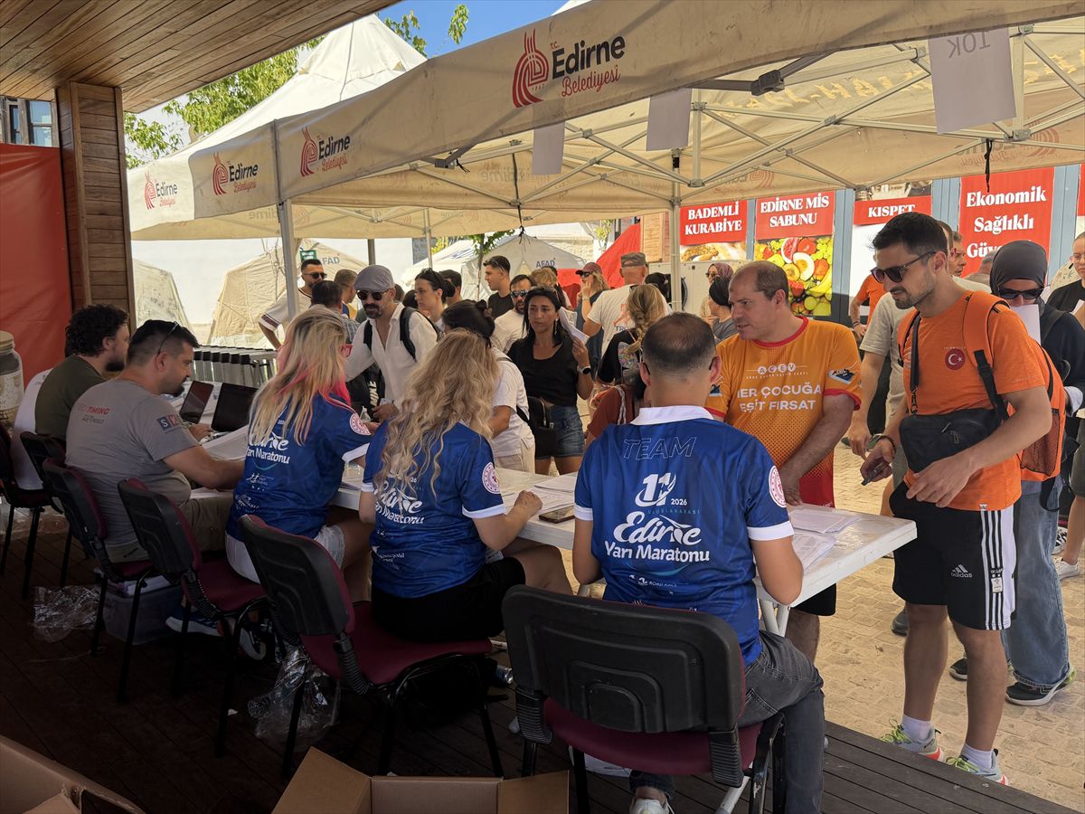 Edirne Maratonu Yarın 1071 Sporcuyla Koşulacak