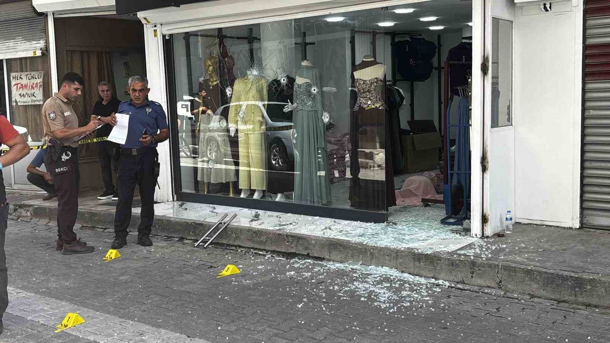 Adana'da iş yerine silahlı saldırı