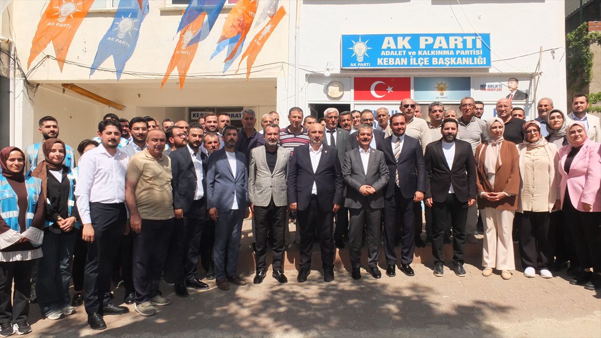 AK Parti Elazığ'dan Keban'da İlçe Buluşmaları